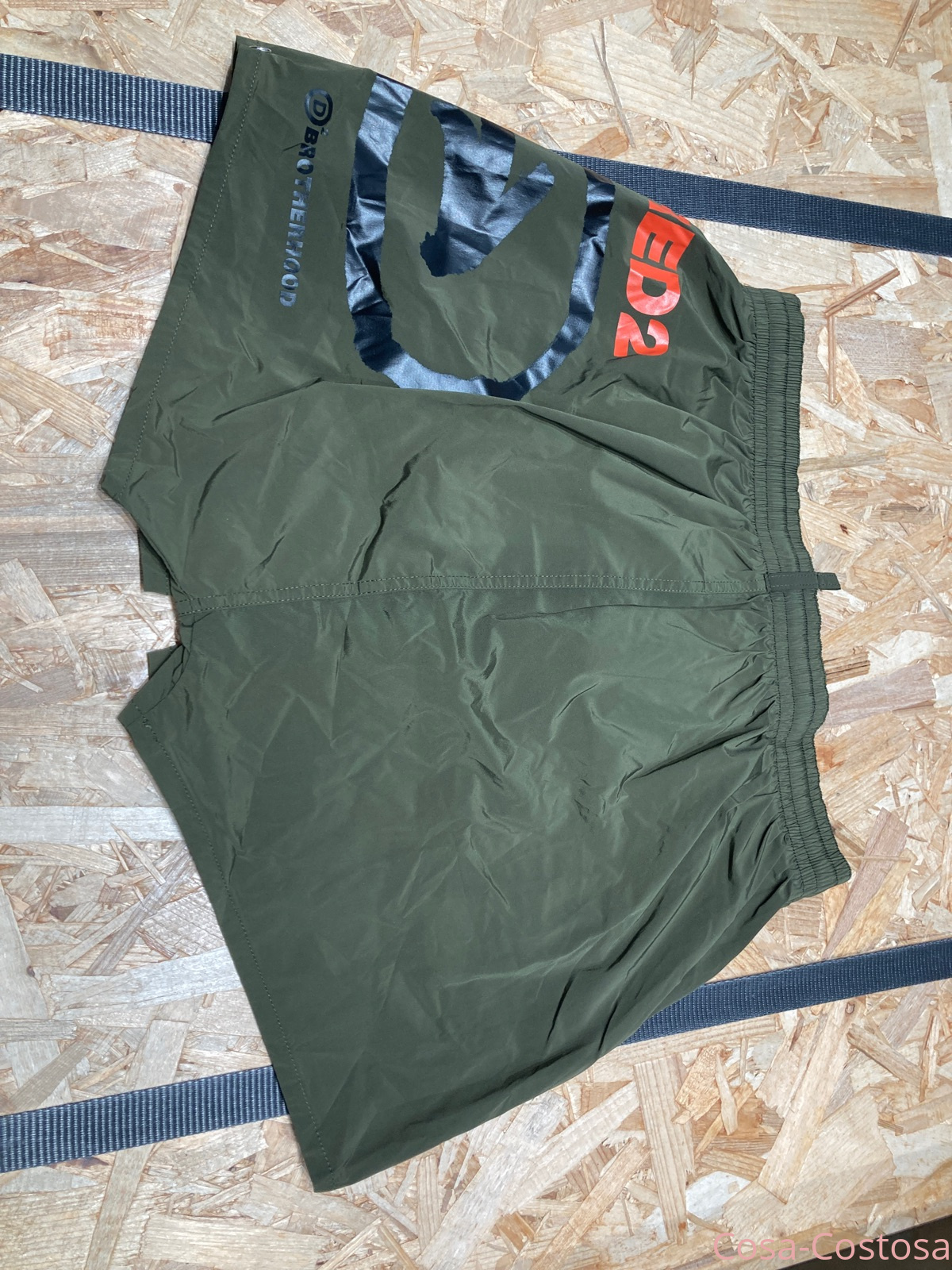 Итальянские бренды Пляжные шорты Дискваред2 темно-зеленые