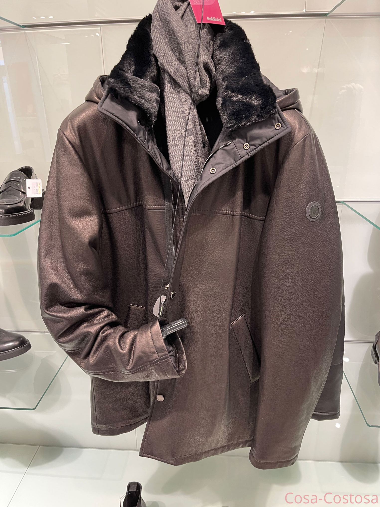 Итальянские бренды Куртка Балдинини коричневая