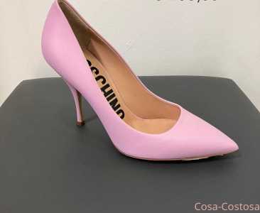 Итальянские бренды Туфли Москино Кутюр розовые