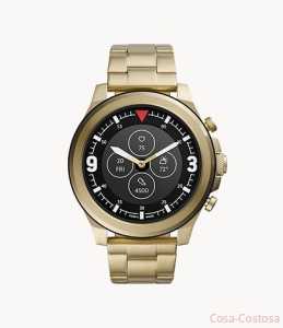 Итальянские бренды Смарт часы Фоссил Латитуд FTW7023